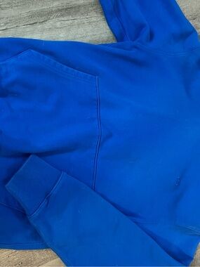 adidas NWOT Bold Royal Blue Hoodie with Trefoil Tag